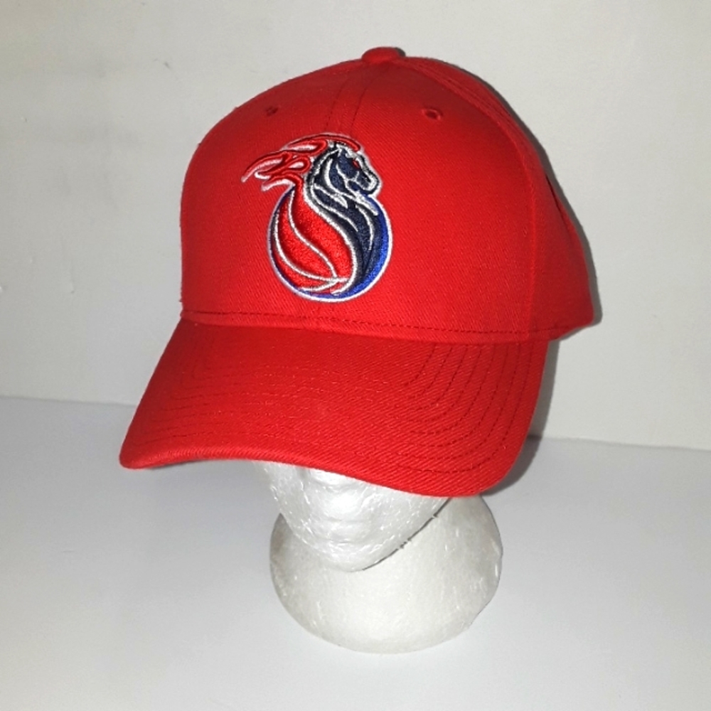 c RARE NEW VINTAGE NBA REEBOK DETROIT PISTONS CORDUROY HAT